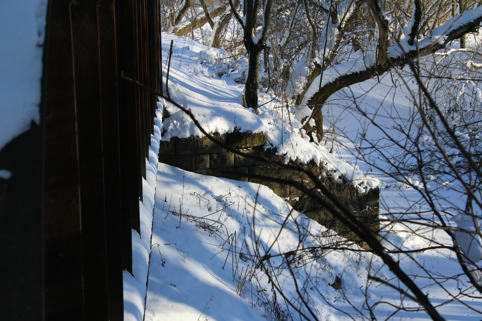 East abutment